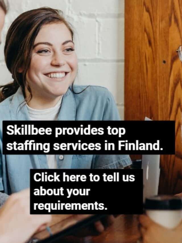 Why staff workers in Finland using staffing firms
